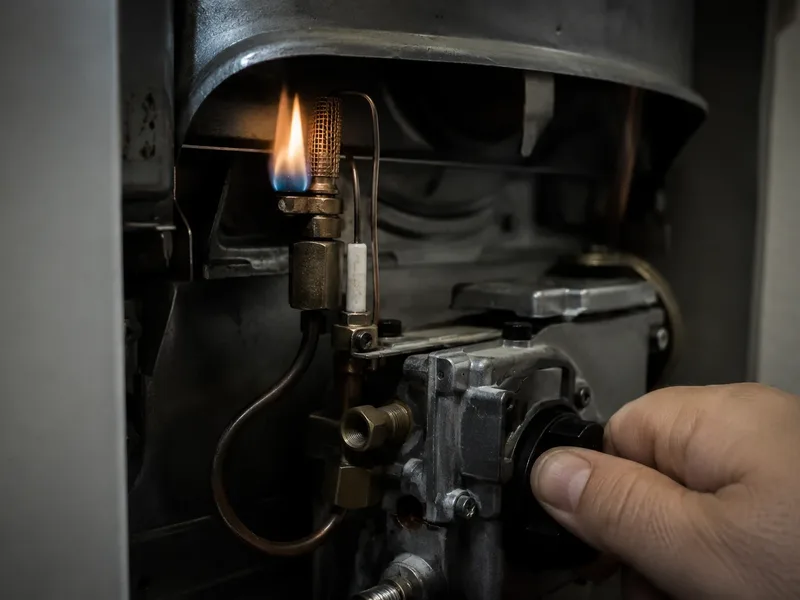Problemas de la válvula de control de gas de su calentador